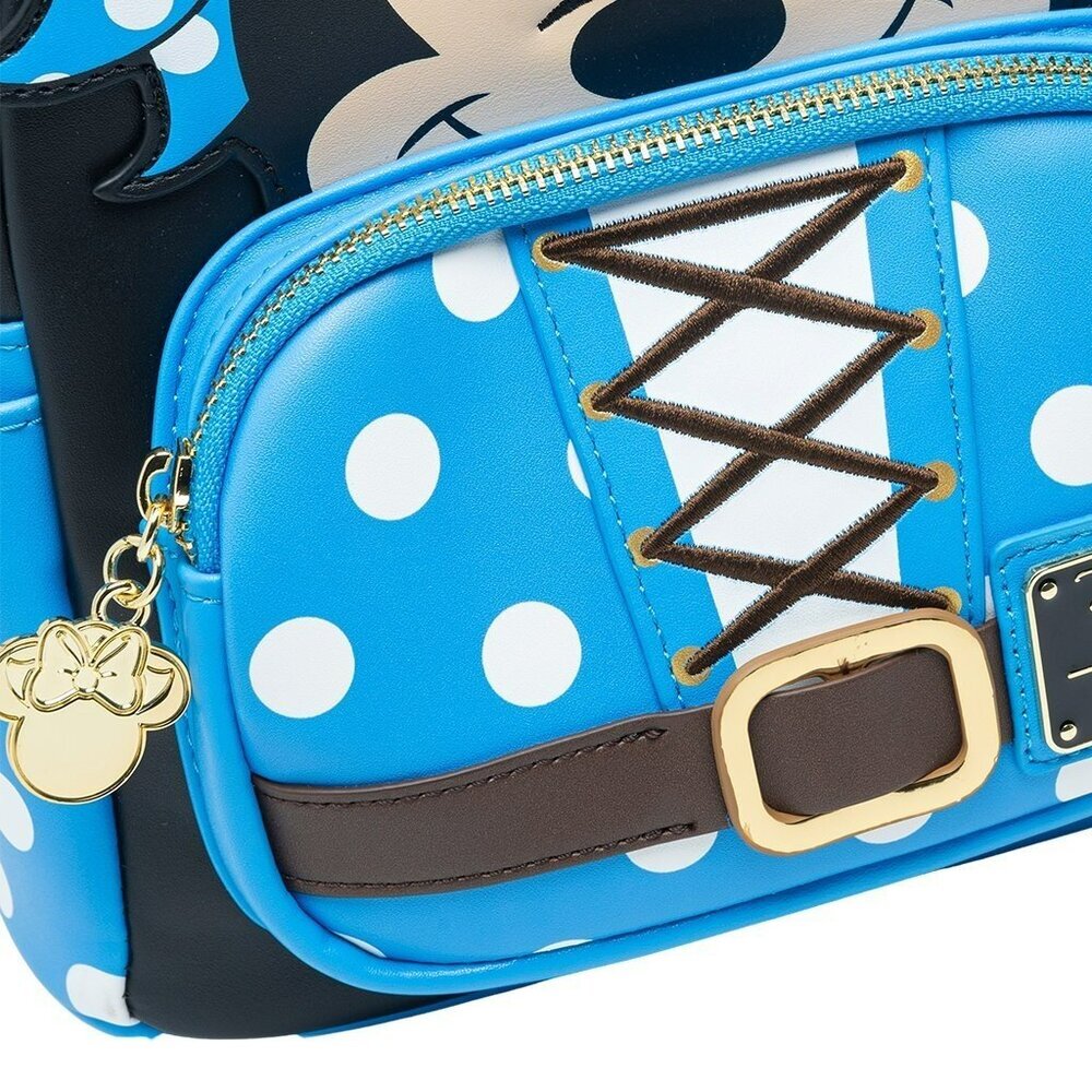 Loungefly Disney Pirate Minnie Mouse Cosplay Mini Backpack NWT​ - Picture 4 of 5